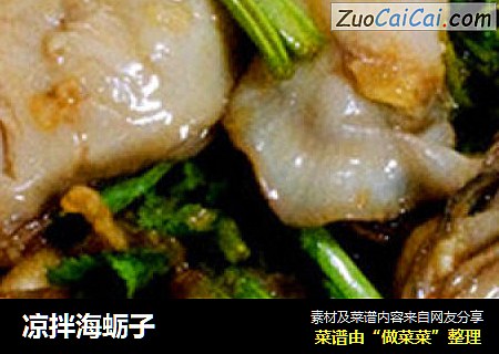 凉拌海蛎子
