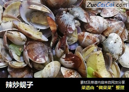 辣炒蚬子