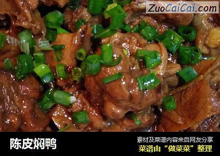 陈皮焖鸭
