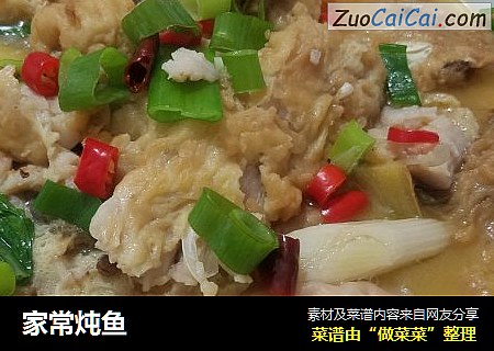家常炖鱼
