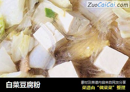 白菜豆腐粉