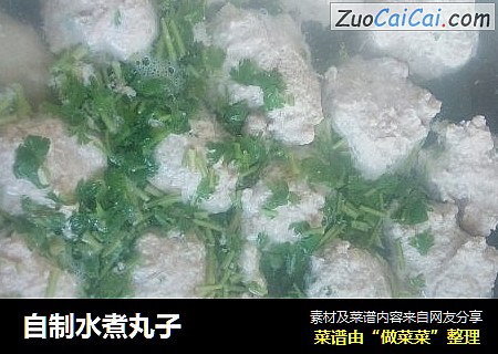 自制水煮丸子