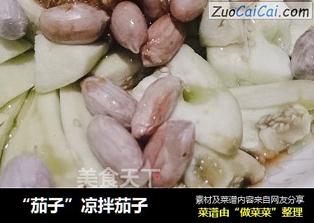 “茄子”凉拌茄子