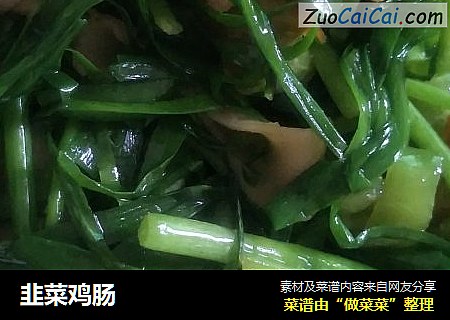 韭菜鸡肠