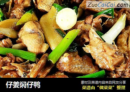 仔姜焖仔鸭