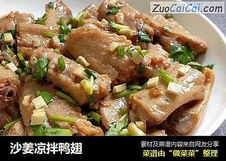 沙姜凉拌鸭翅
