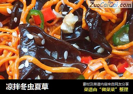 凉拌冬虫夏草