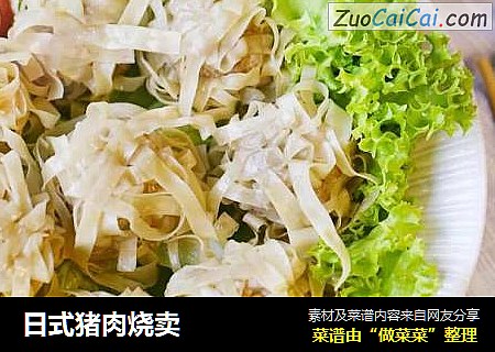 日式猪肉烧卖