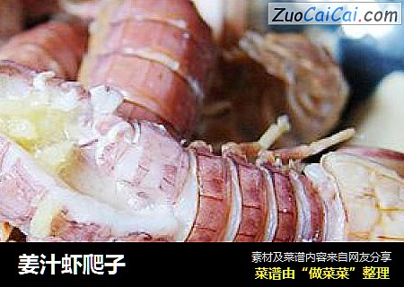 姜汁虾爬子
