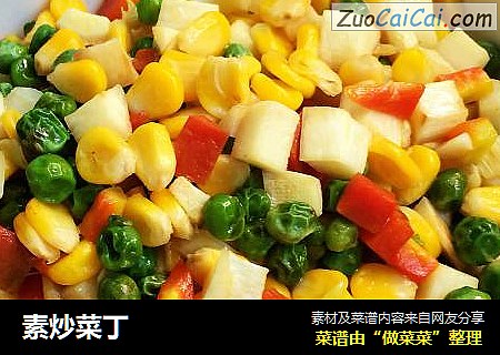素炒菜丁