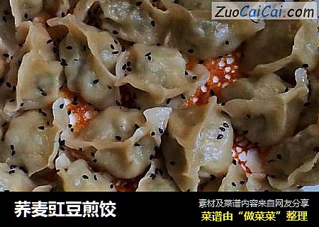 荞麦豇豆煎饺