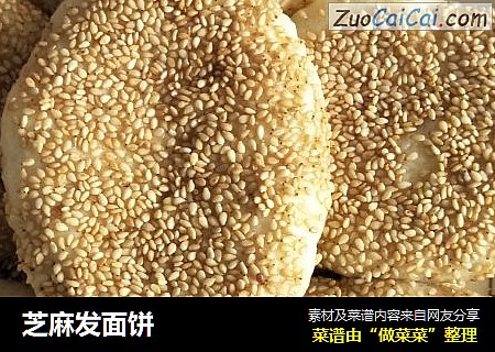 芝麻发面饼