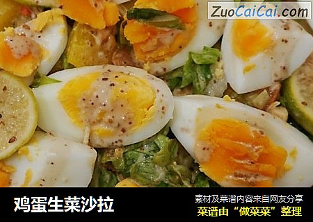 鸡蛋生菜沙拉