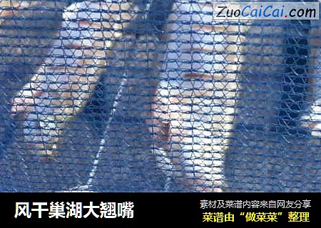 风干巢湖大翘嘴