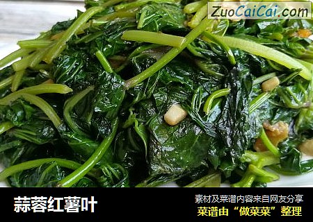 蒜蓉红薯叶