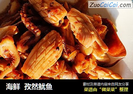 海鲜  孜然鱿鱼