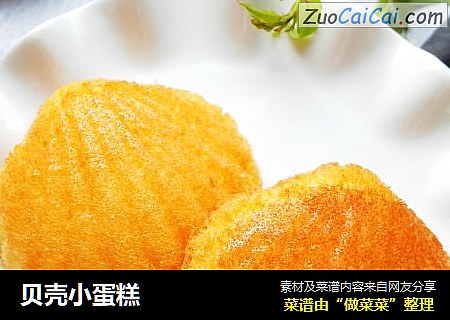 贝壳小蛋糕