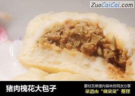 猪肉槐花大包子