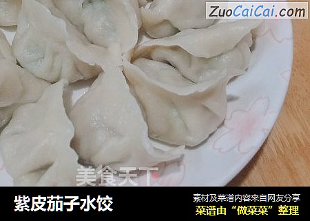 紫皮茄子水饺