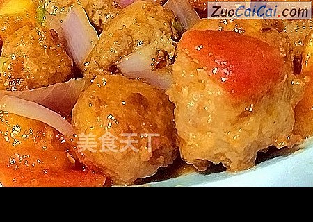 番茄烩肉丸