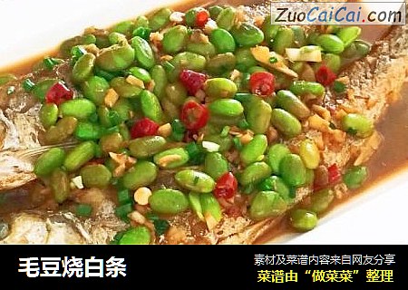 毛豆烧白条