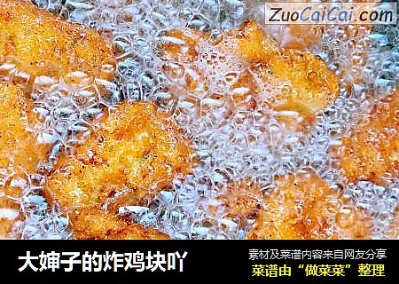 大婶子的炸鸡块吖