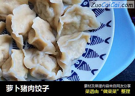 萝卜猪肉饺子