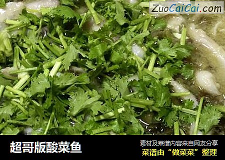 超哥版酸菜鱼