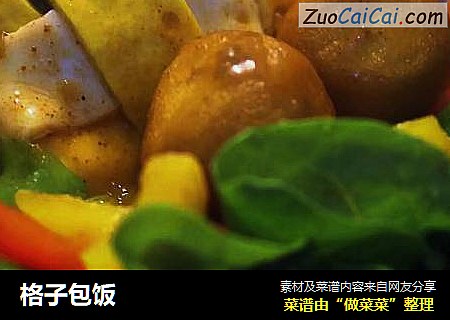 格子包饭