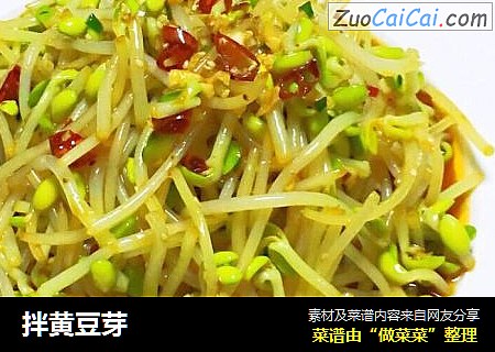 拌黄豆芽