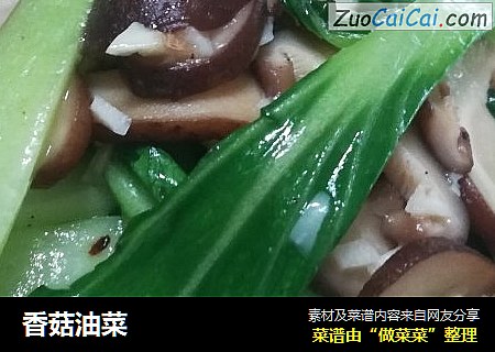 香菇油菜