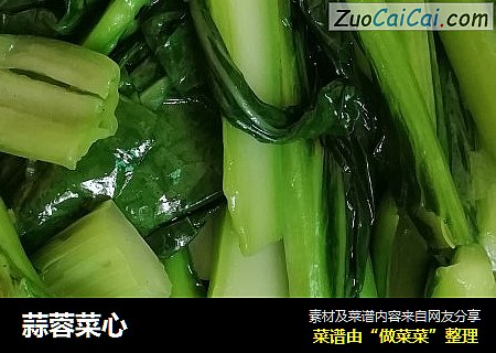 蒜蓉菜心