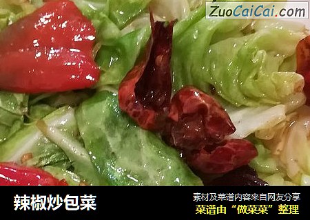 辣椒炒包菜