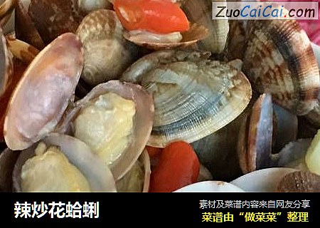 辣炒花蛤蜊