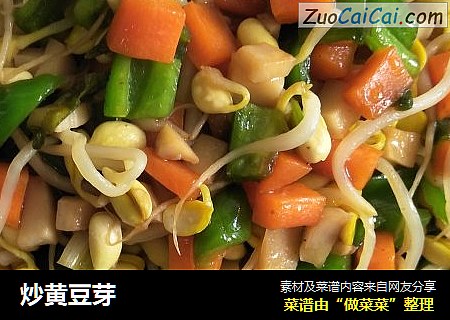 炒黄豆芽