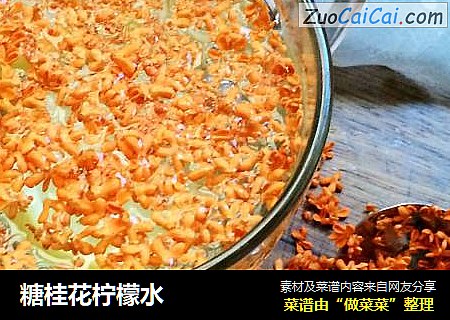 糖桂花柠檬水