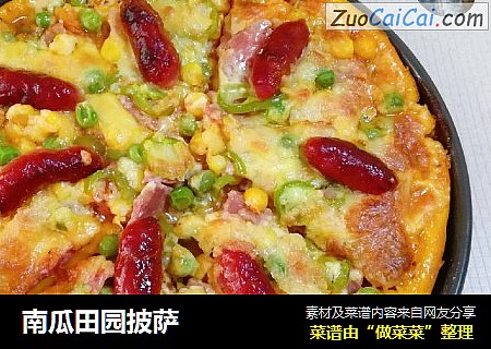 南瓜田园披萨