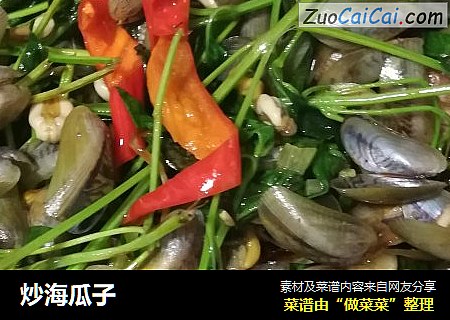 炒海瓜子