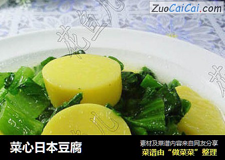 菜心日本豆腐