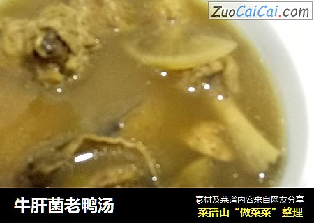 牛肝菌老鸭汤