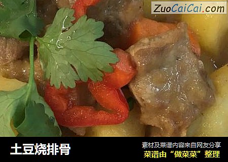 土豆烧排骨