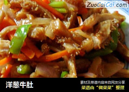 洋葱牛肚