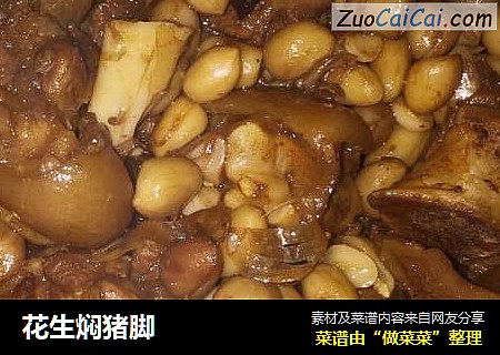 花生焖猪脚