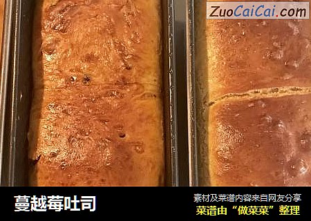 蔓越莓吐司