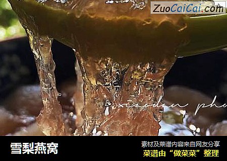 雪梨燕窝