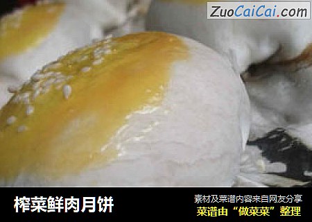 榨菜鲜肉月饼