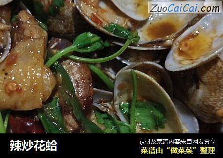 辣炒花蛤