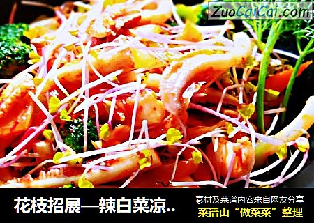 花枝招展—辣白菜凉拌墨斗鱼