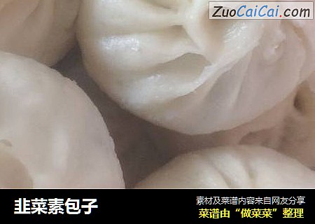 韭菜素包子