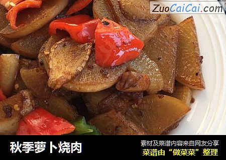 秋季萝卜烧肉